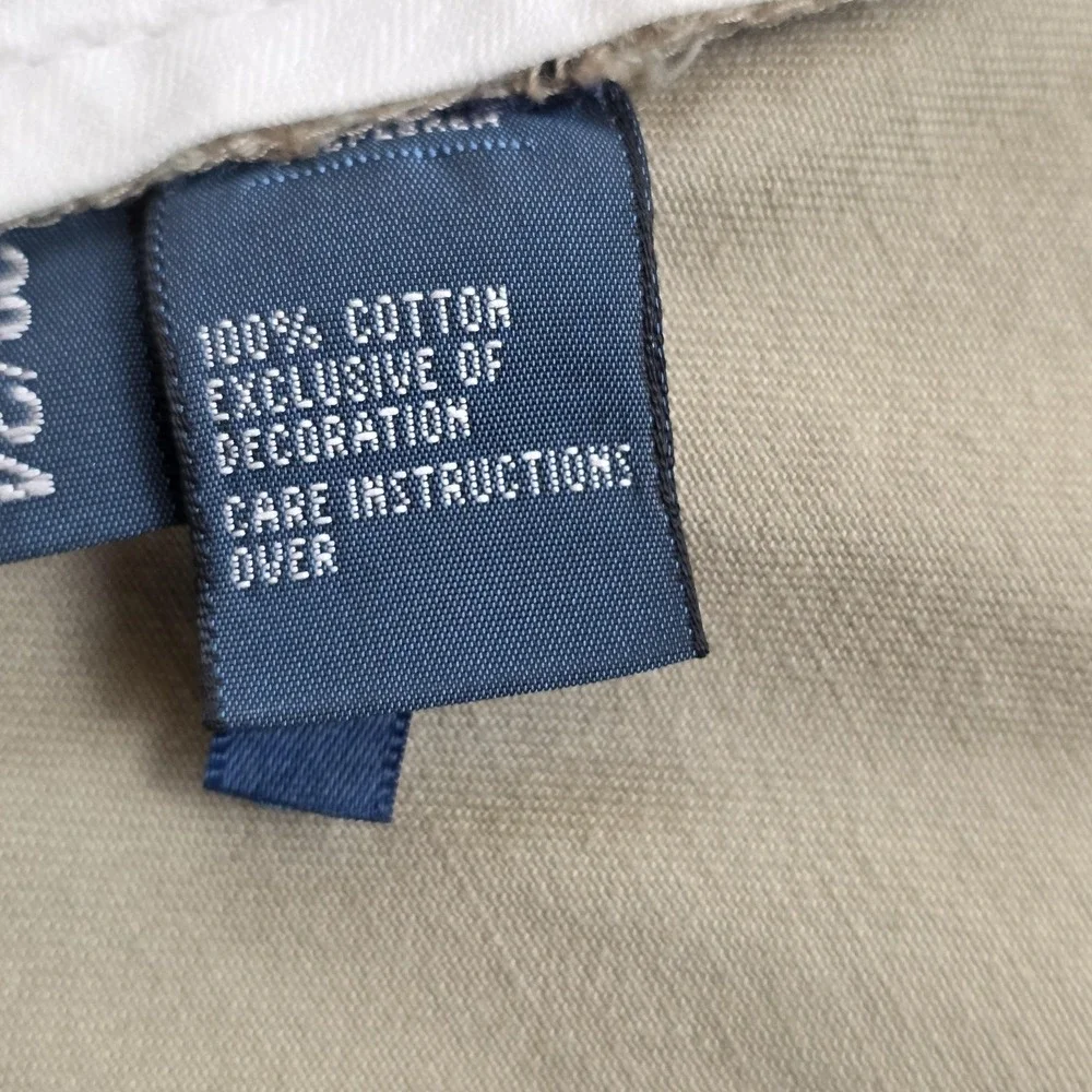Polo Ralph Lauren Prospect Pants Mens 38x31 Beige Chino 100% Cotton Casual Khaki